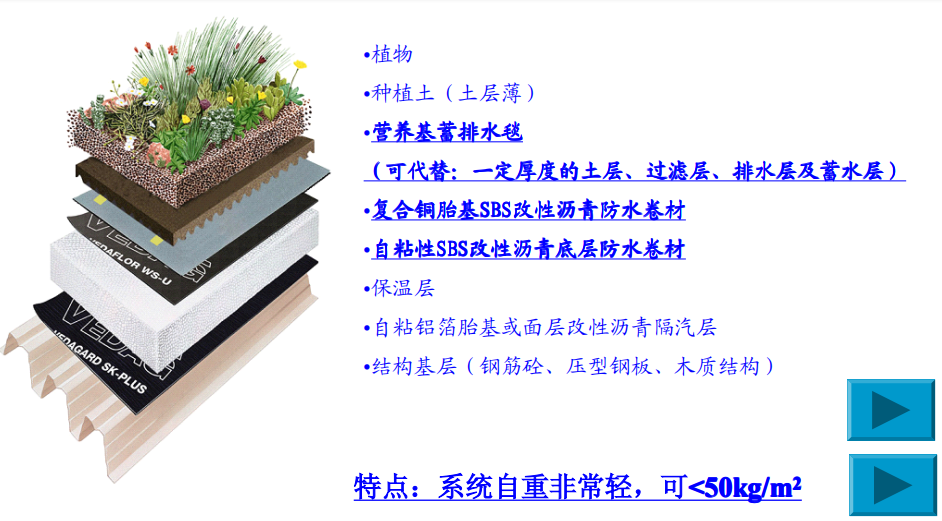 屋面种植,屋顶花园系统