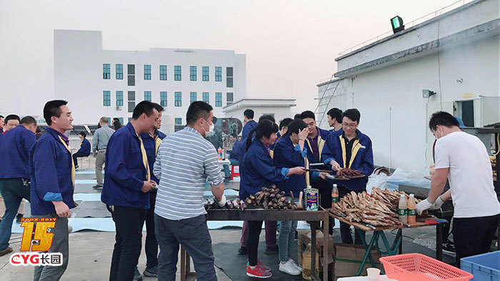 深圳市长园特发科技有限公司十五周年庆烧烤晚会