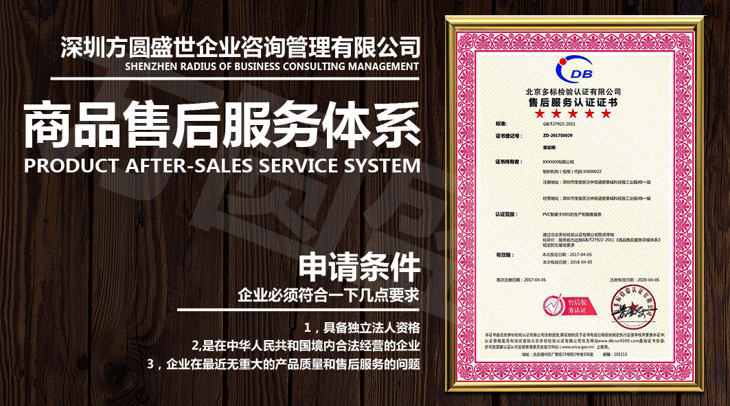 商品售后服务体系