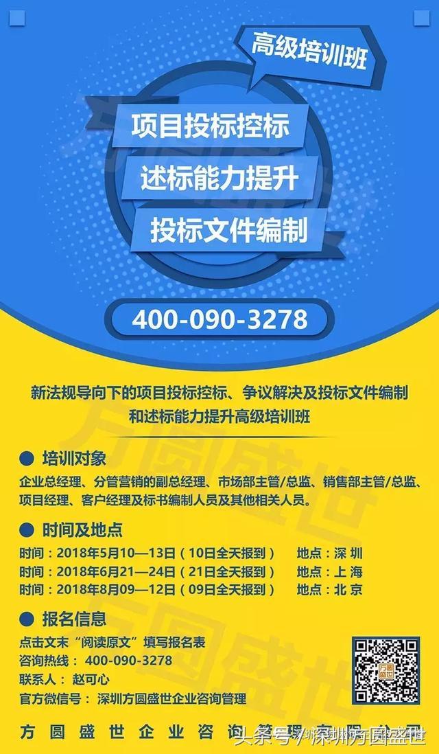 招投标企业信用等级