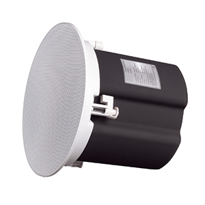 分布式Dante单体网络PoE专业吸顶全频音箱