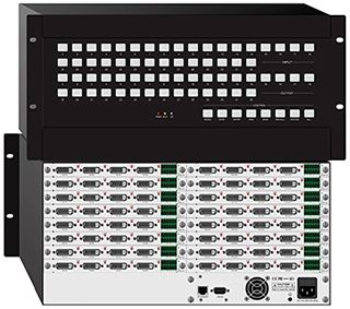 插卡式高清无缝混合矩阵主机