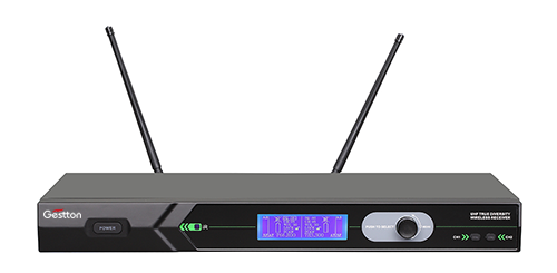 UHF双通道专业演出无线话筒接收主机