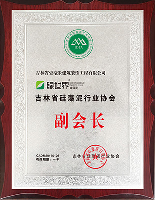 吉林省硅藻泥行业协会副会长