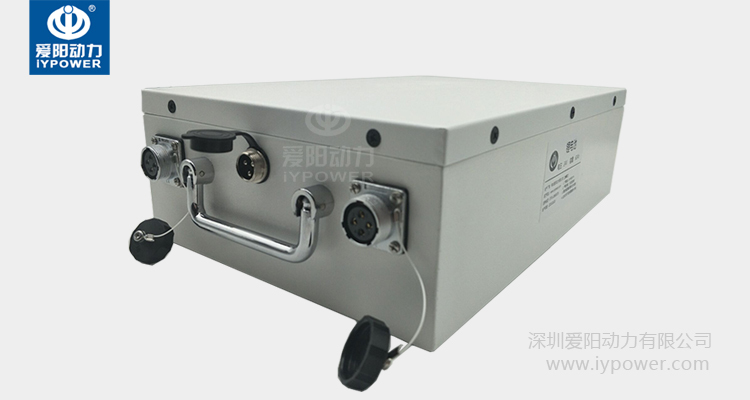 24V50Ah物流AGV小车锂电池，支持快充和485通信