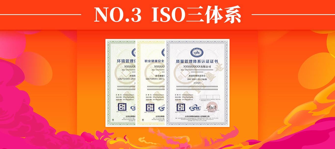 ISO体系认证