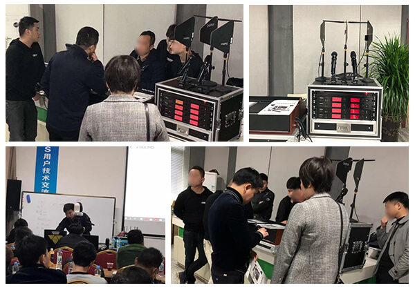 专业演出级无线话筒AM300在现场