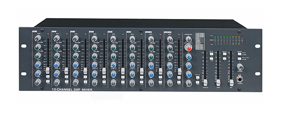 10路專業(yè)機(jī)架式調(diào)音臺(tái)