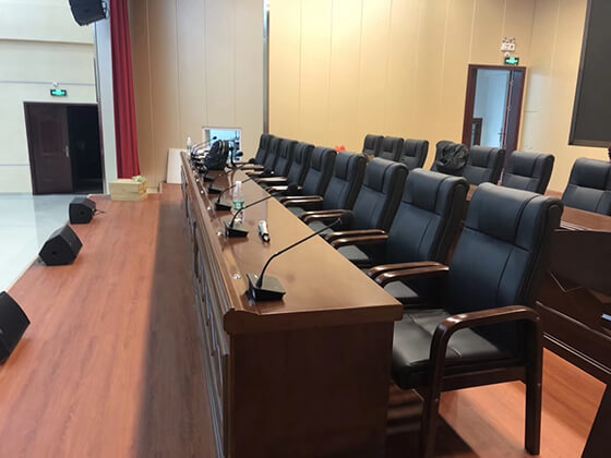 BOAVC博安無線會(huì)議系統(tǒng)應(yīng)用于惠州市惠陽區(qū)三和街道辦事處圖