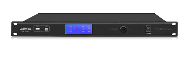 GUS-8100M UHF无线数字会议系统主机
