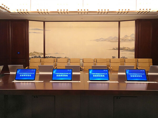 Gestton捷思通无纸化会议系统应用于江苏泰州某酒店项目