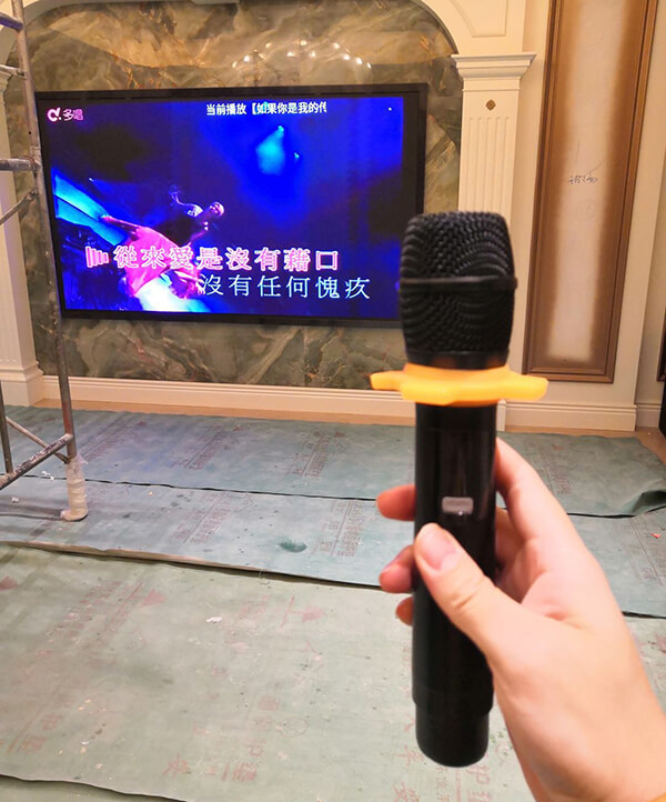 Gestton捷思通专业演出无线话筒应用于江苏泰州某酒店项目