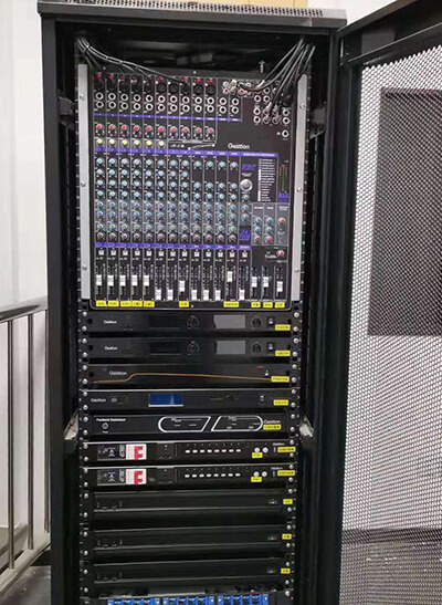 专业扩声系统功放调音台案例