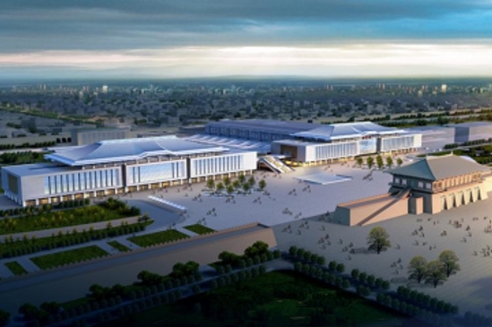 西安火车站项目北广场西区主体建设全线“开火”