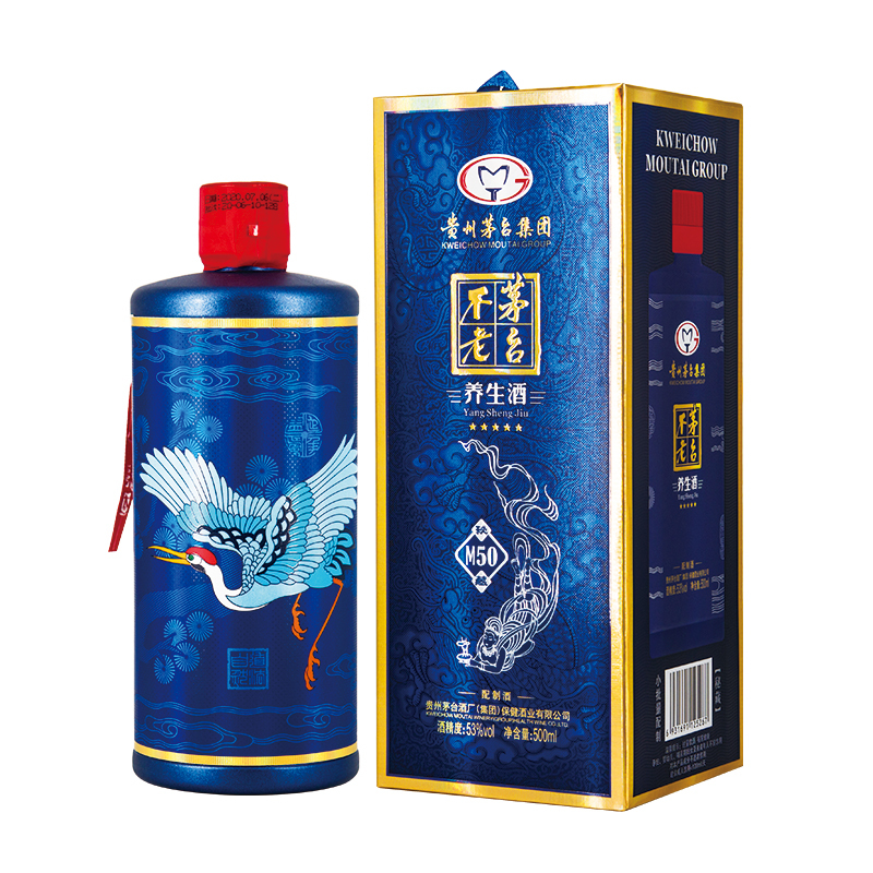 茅台不老养生酒m50秘酿价格图片度数厂家