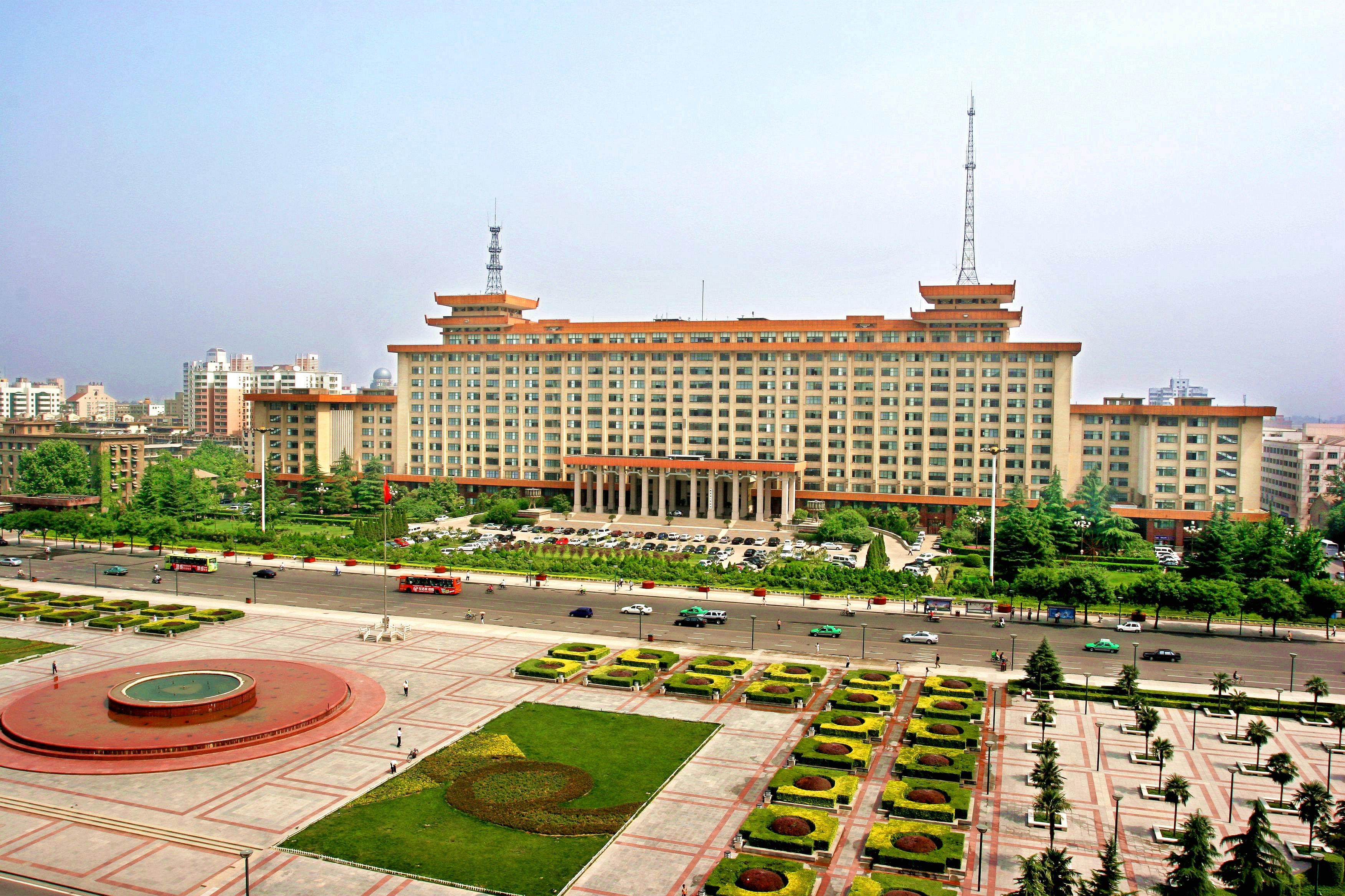 陕西省委大楼图片