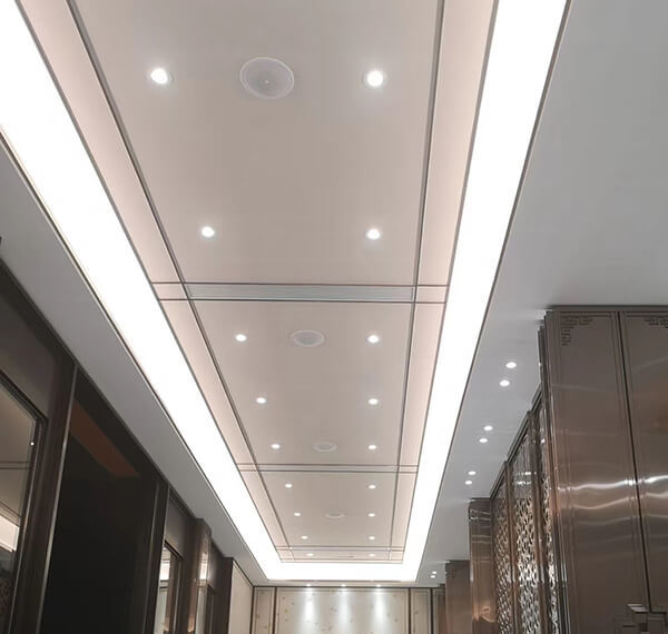 会议吸顶音箱售楼部应用案例