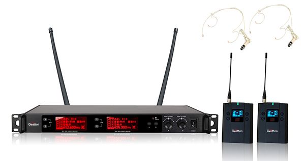 大型巡演无线话筒(双头戴)套装