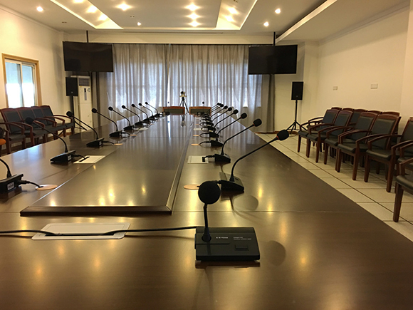 Gestton捷思通数字会议系统应用于宁波机场