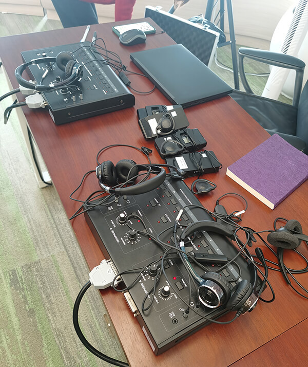 Gestton捷思通红外同声传译系统