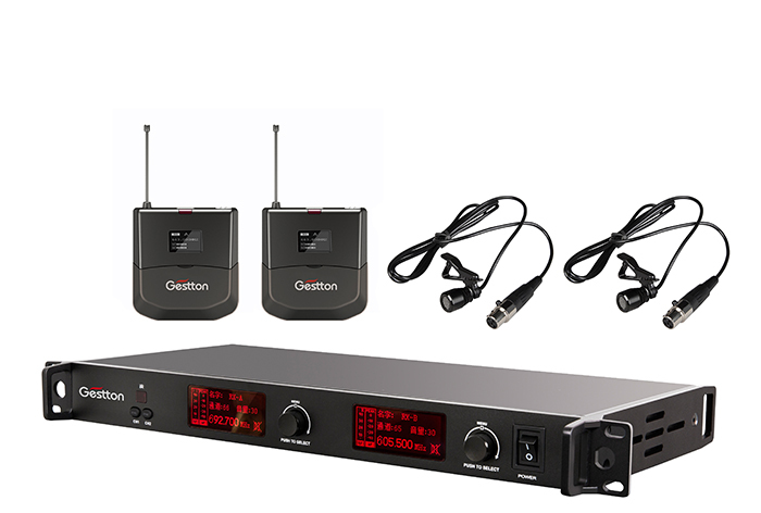 专业演出级话筒双领夹套装