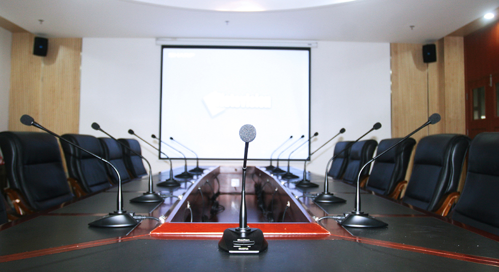 捷思通会议系统应用于肇庆理士电池会议室