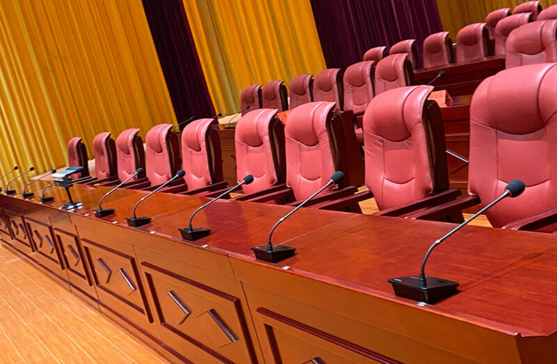 无线会议话筒应用于报告厅