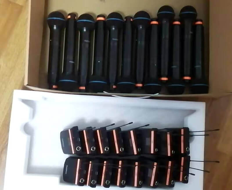 捷思通演出无线话筒