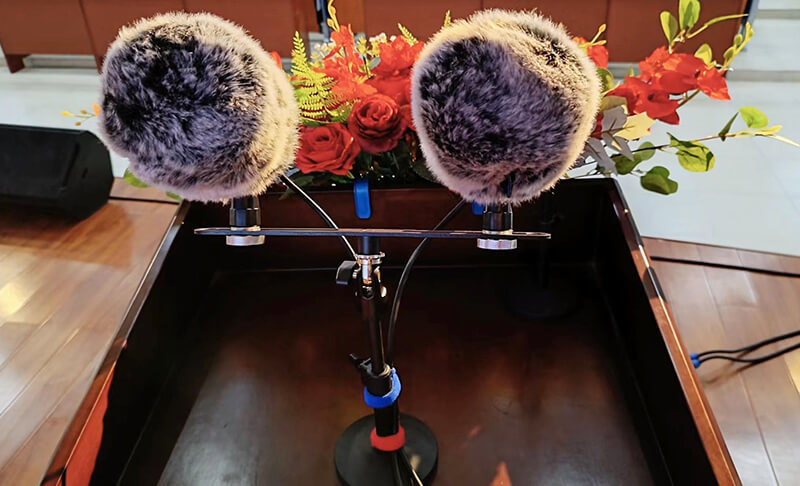 小振膜电容话筒应用于主席台