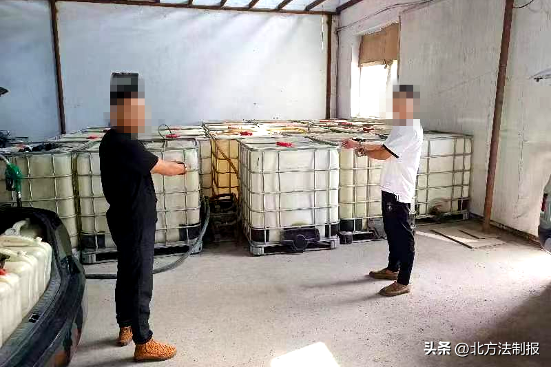 夏季治安打击整治 百日行动 松原警方捣毁一非法储存销售成品汽油黑窝点