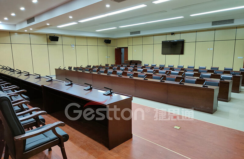 报告厅方杆会议话筒