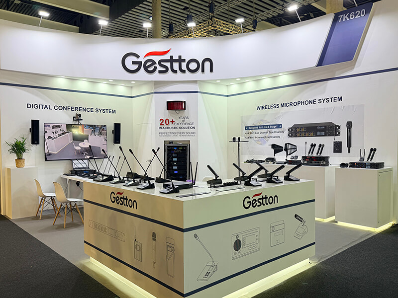 会议系统厂家捷思通ISE展现场